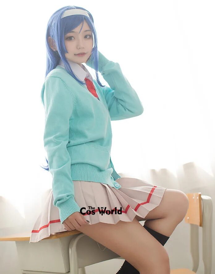 Bokuben Ogata Rizu Furuhashi Fumino Kirisu Mafuyu Schuluniform Anime Cosplay Kostüme 3 We Never Learn: Bokuben Ogata Rizu Furuhashi Fumino Kirisu Mafuyu School Uniform Outfits Anime Cosplay Costumes 3