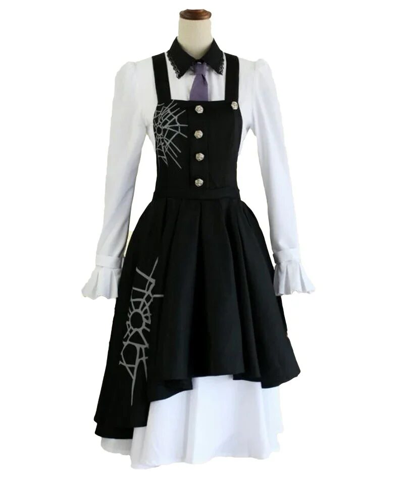 Anime Tojo Kirumi Cosplay Kostüm Wig Japanisches Spiel Uniform Outfit Halloween Karneval Party 4 Anime Tojo Kirumi Cosplay Costume Wig Japanese Game Anime Uniform Suit Outfit Clothes For Women Girls Halloween Carnival Party 4
