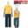 Anime Taro Sakamoto Cosplay Costume Wig Yellow T-shirt Pants Apron Glasses Women Men Halloween  Carnival Role Play Prop 10