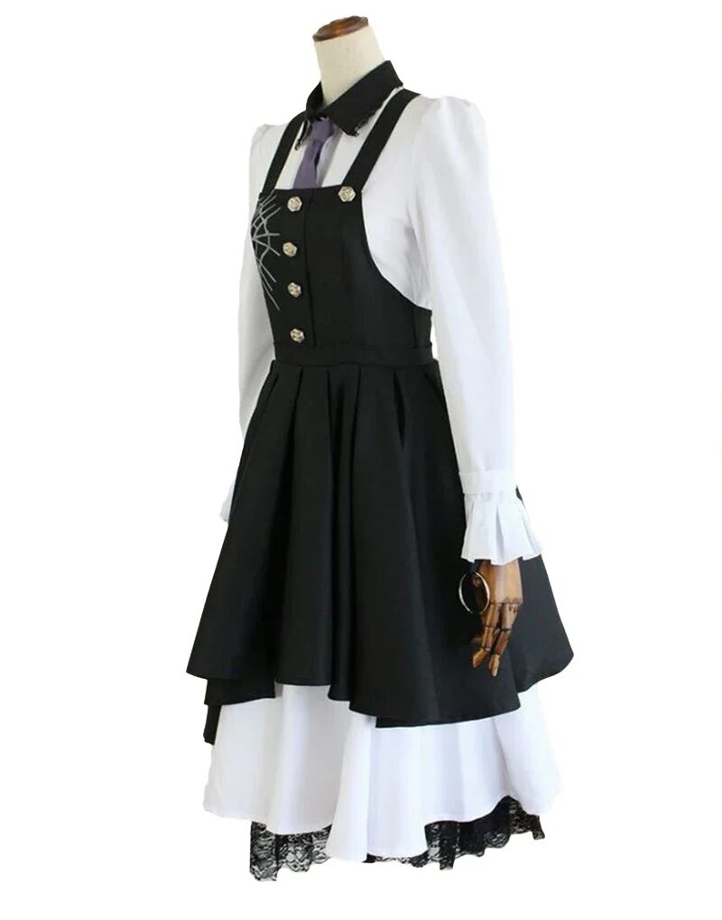 Anime Tojo Kirumi Cosplay Kostüm Wig Japanisches Spiel Uniform Outfit Halloween Karneval Party 2 Anime Tojo Kirumi Cosplay Costume Wig Japanese Game Anime Uniform Suit Outfit Clothes For Women Girls Halloween Carnival Party 2