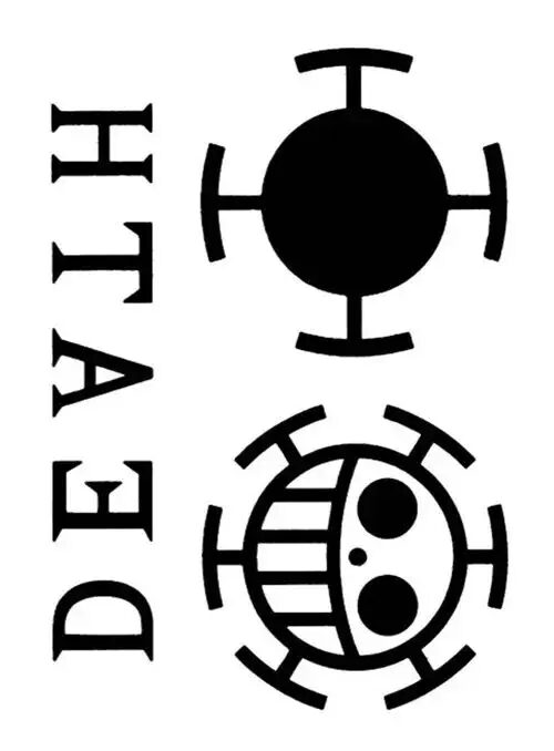 Trafalgar D. Water Law Opisthenar Tattoo Cosplay Temporary Sticker Halloween Party Carnival Accessoires 5 Trafalgar D. Water Law Opisthenar Tattoo Cosplay Waterproof Temporary Sticker Halloween Party Carnival Roleplay Accessories Prop 5