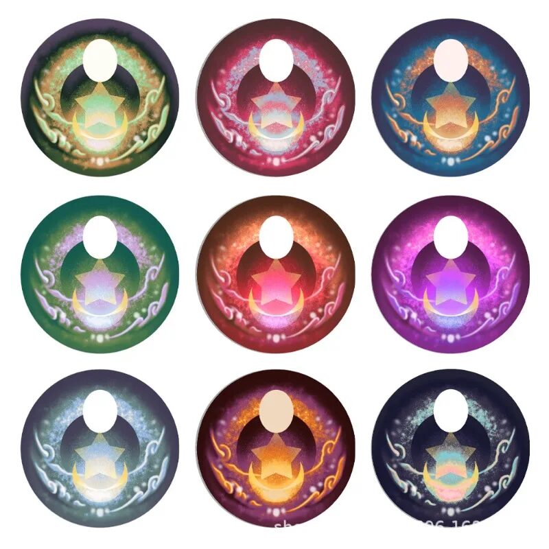 Beast Eye Piece 10MM-40MM Doll Glass Eye Round Dragon Cat Eyes Pupil Glass DIY Accessories Chips Suitable for Blyth The Doll 1