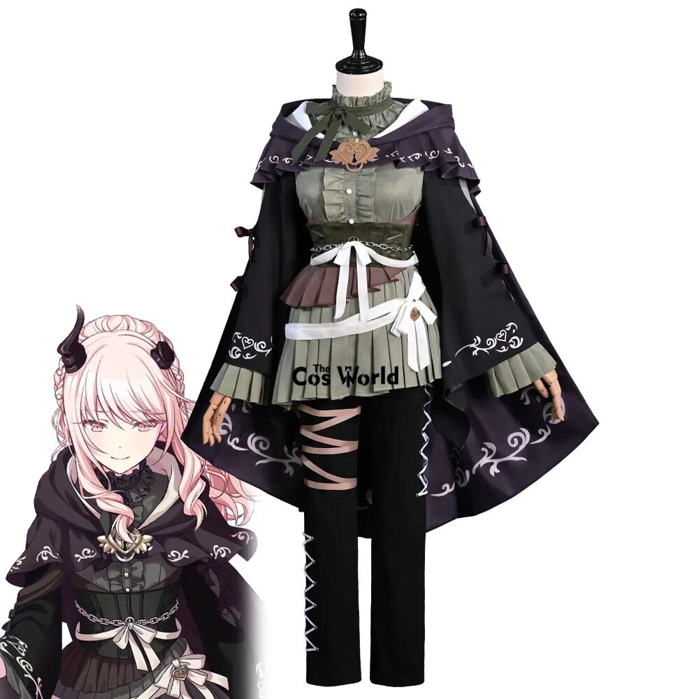 PJSK Project Sekai Colorful Stage Feat Reverse Hermit Akiyama Mizuki Outfits Anime Cosplay Costumes 1