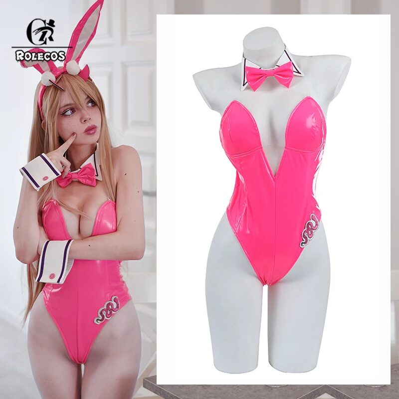 Göttin des Sieges Viper Pink Jumpsuit Sexy Cosplay Bunny Outfit 16 ROLECOS Viper Bunny Girl Cosplay Costume NIKKE Goddess of Victory Viper Pink Jumpsuit Sexy Women Cosplay Bunny Suit Viper Outfit 1