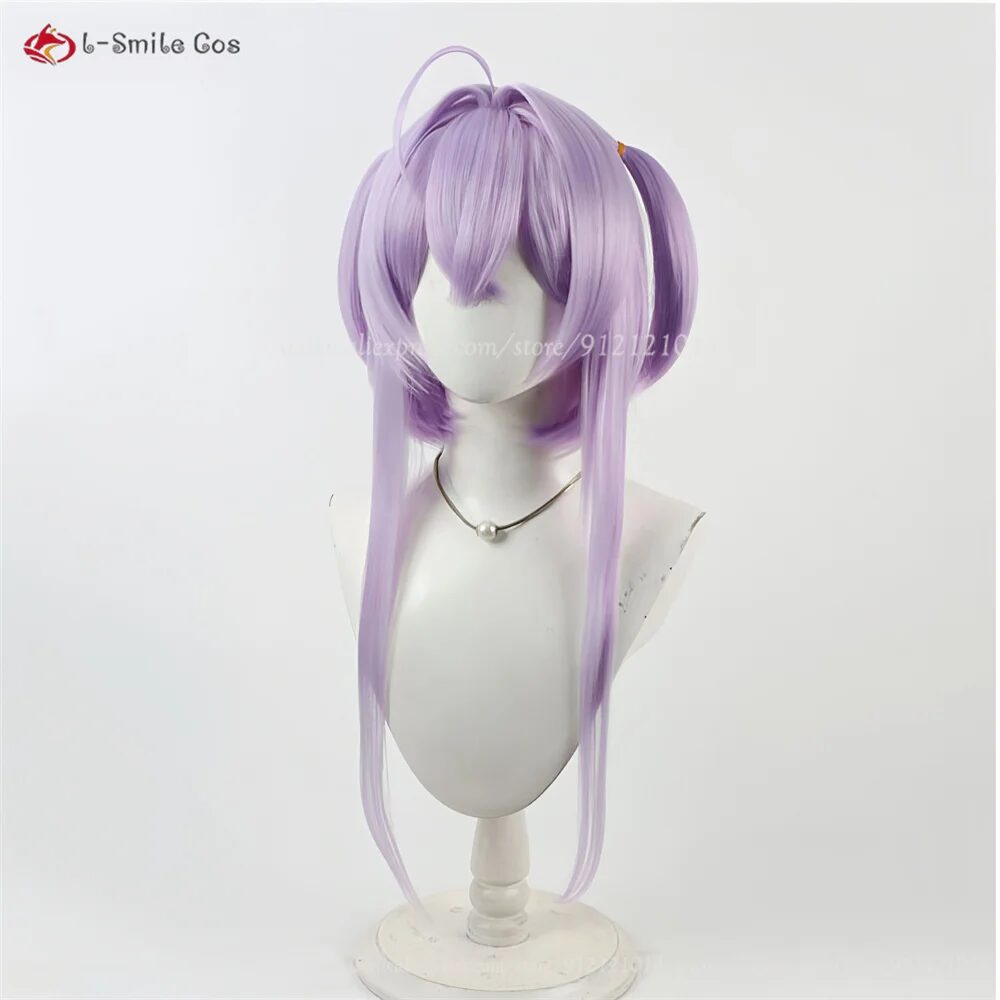 NIKKE Liberalio Cosplay Perücke Lila Mix Synthetik Hitzeresistent Halloween 6 2 Styles NIKKE Liberalio Cosplay Wig Purple Mixed Wigs For Women Anime Cosplay Wig Heat Resistant Synthetic Hair Halloween 6