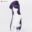 Anime Komi Shouko Komi Cosplay Wig 80cm Long Purple Black Wigs For Women Cosplay Anime Cosplay Wig Heat Resistant Synthetic Hair 3