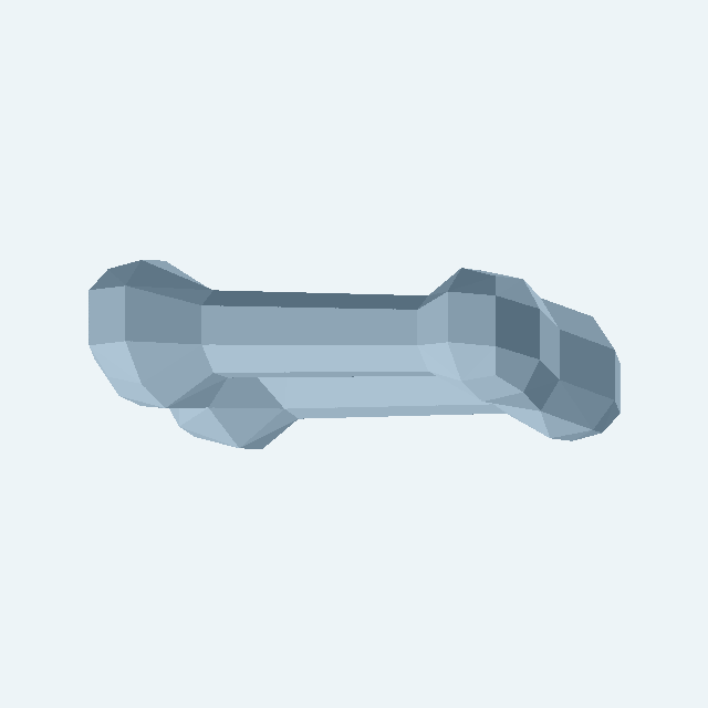 Skelettknochen B als 3D-Modell