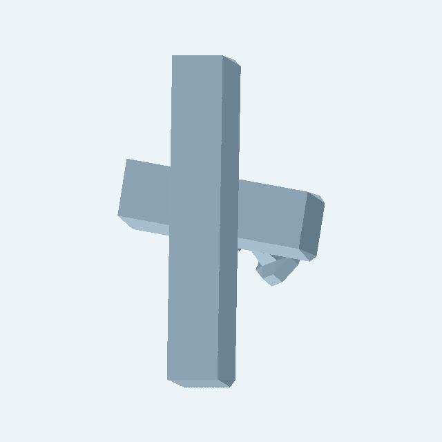 Grabmarkierung B als 3D-Modell