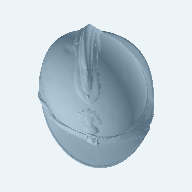 French Adrian Helmet als 3D-Modell